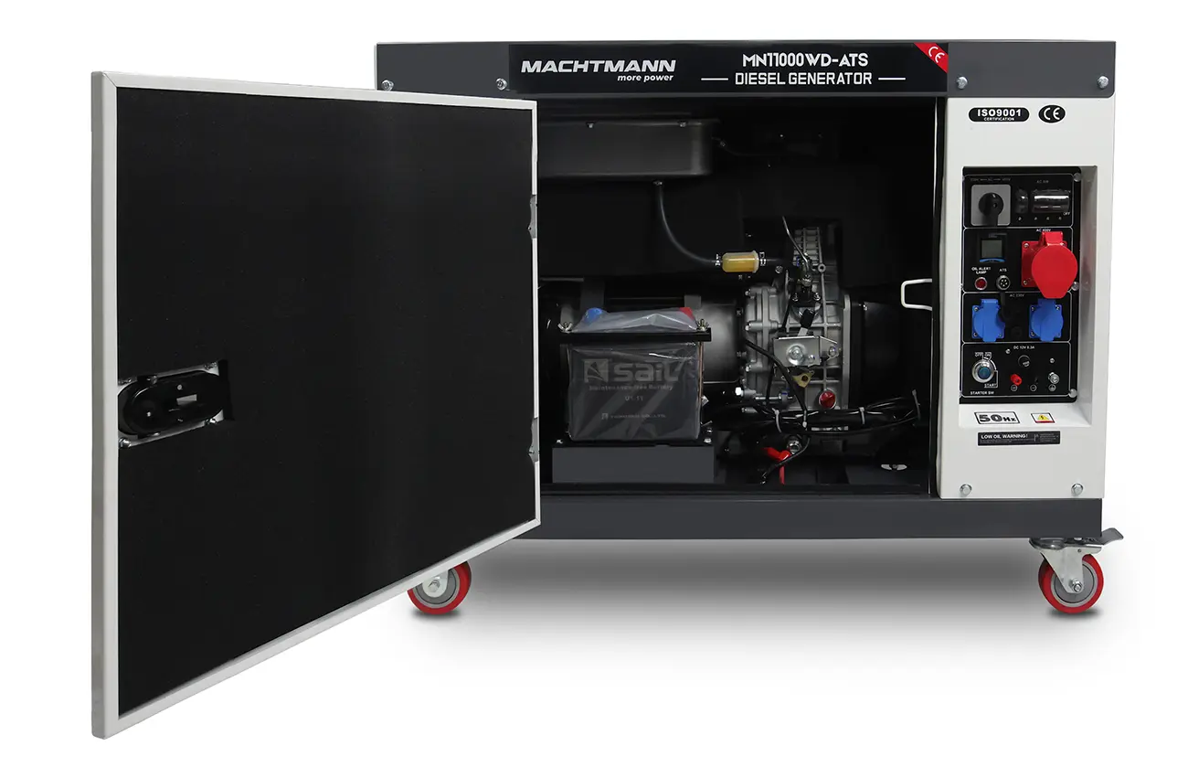 Machtmann MN11000WD-ATS - panel sterowania z wyświetlaczem parametrów